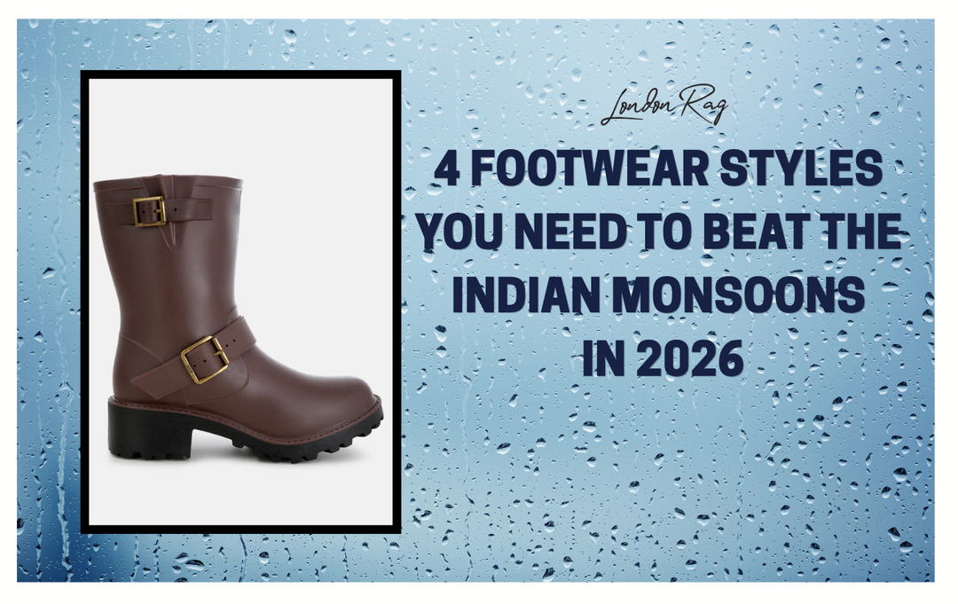 4 Footwear Styles You Need to Beat the Indian Monsoons in 2026