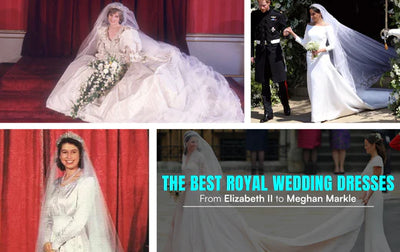 Everything You Need To Know About The Best Royal Wedding Dresses: From Queen Elizabeth II To Meghan Markle