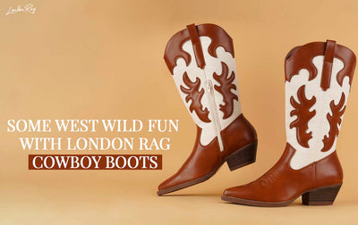 Some West Wild Fun With London Rag Cowboy Boots