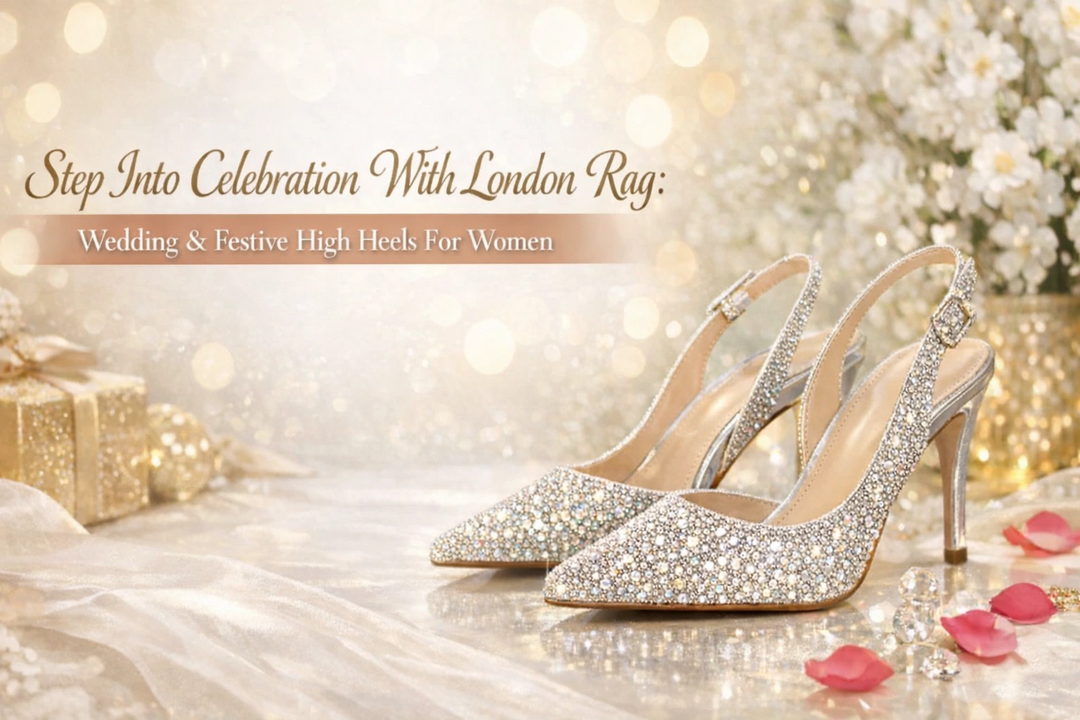 Step Into Celebration With London Rag: Wedding & Festive High Heels For Women
