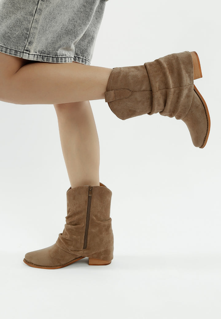 women slouchy calf boots#color_tan