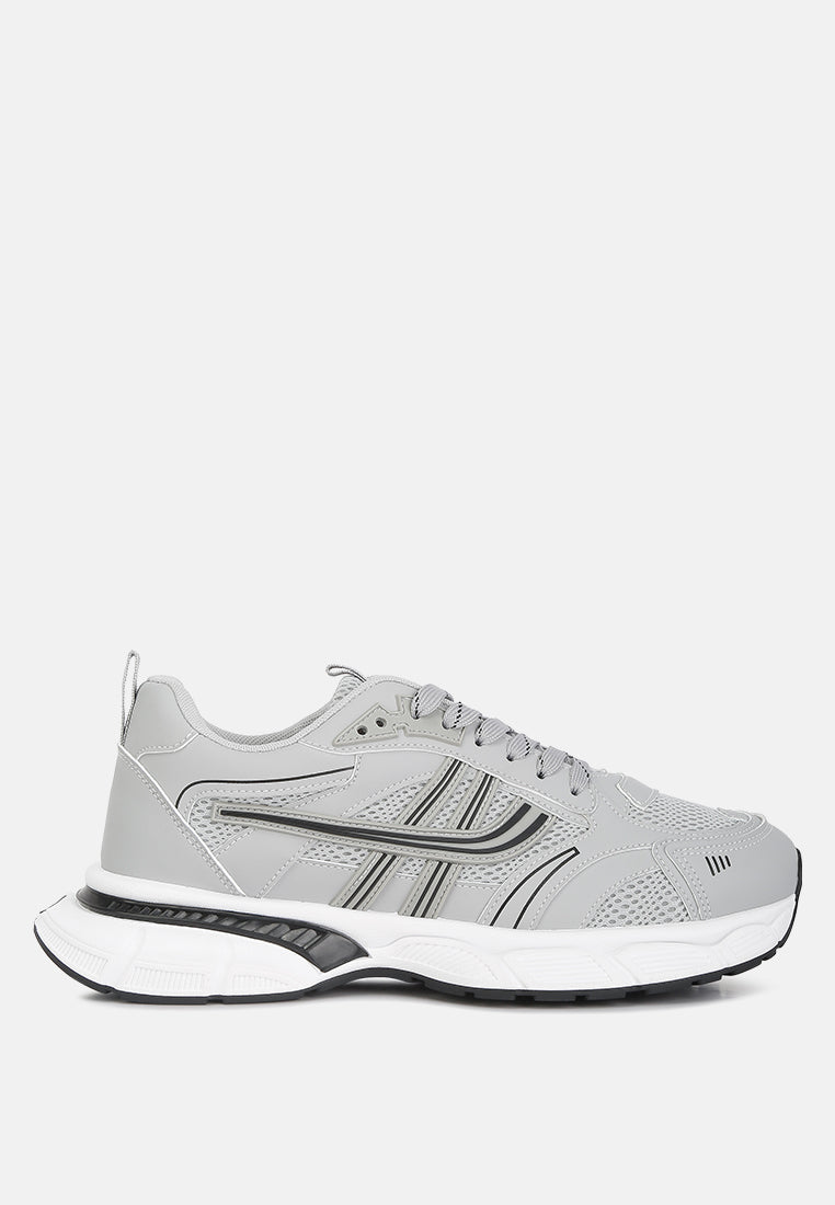 men's adventurer lace-up sneakers#color_grey