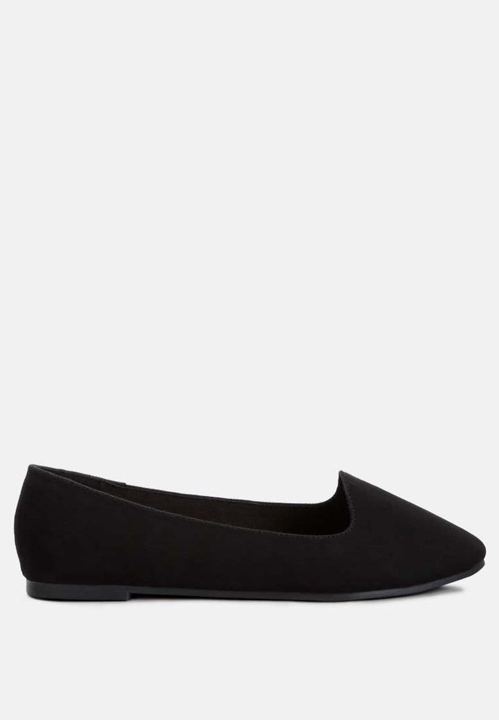 women casual flat ballerinas#color_black