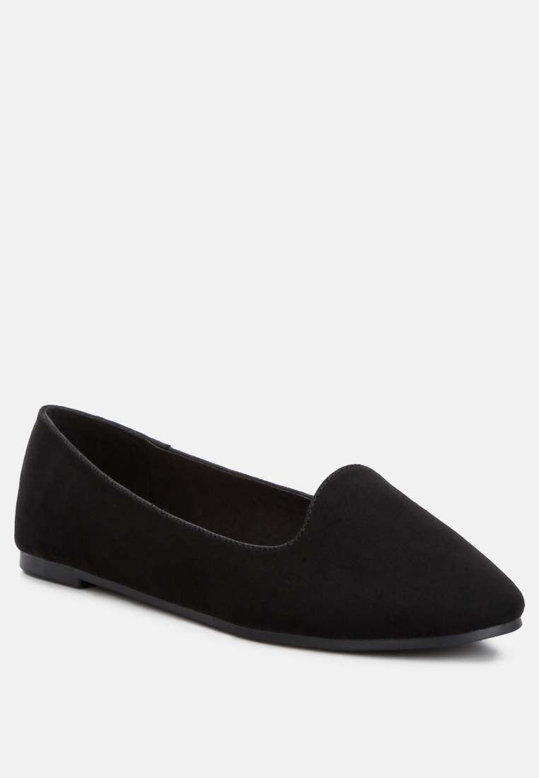 women casual flat ballerinas#color_black