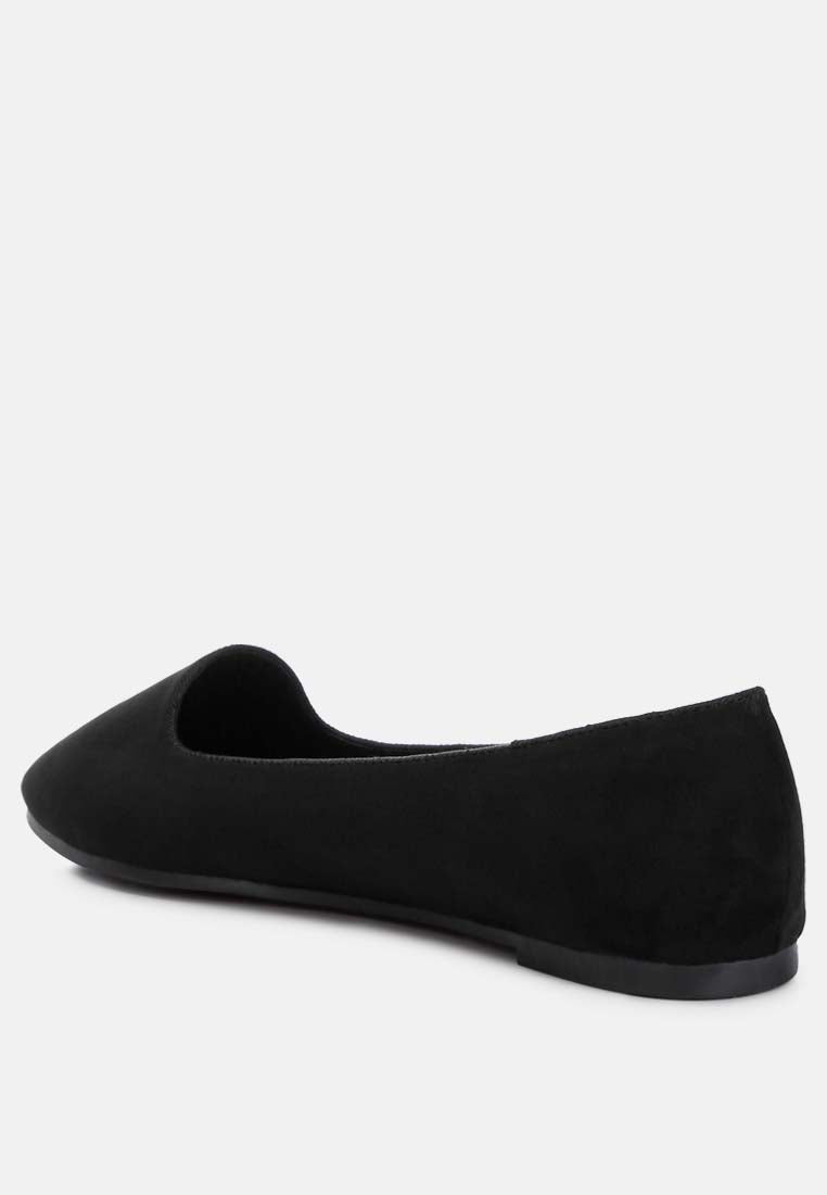 women casual flat ballerinas#color_black