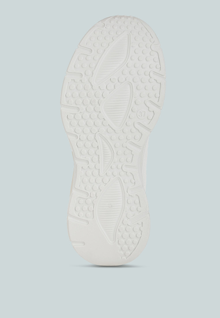 women flyknit chunky sneakers#color_white