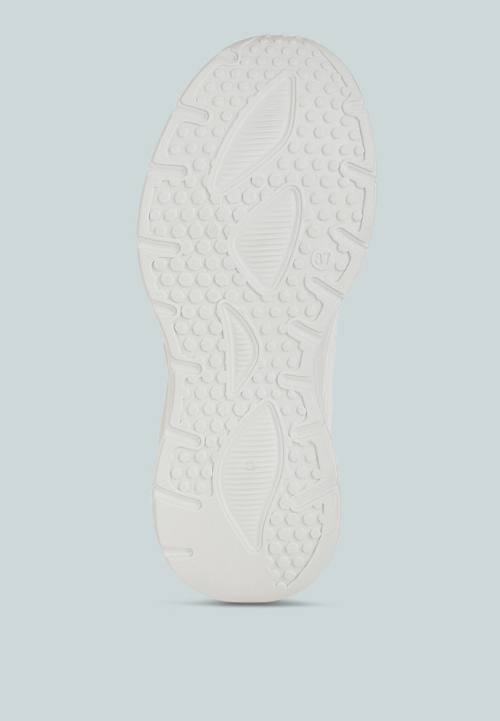 women flyknit chunky sneakers#color_white