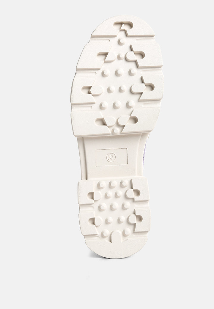 women chunky lug sole loafers#color_lilac