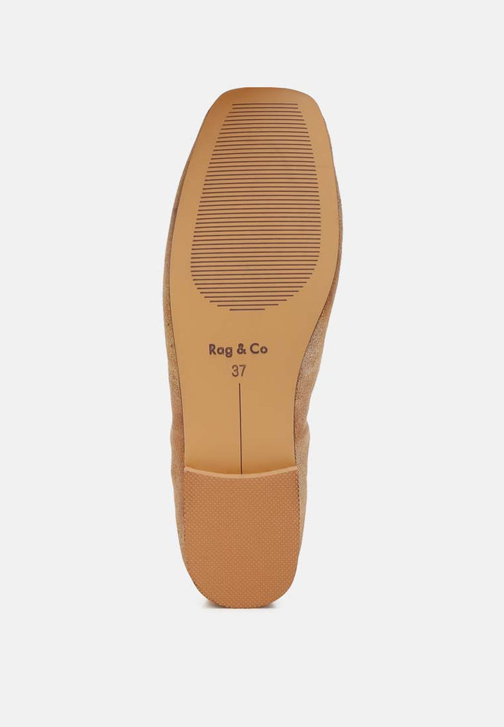 women drawstring bow ballerinas#color_beige