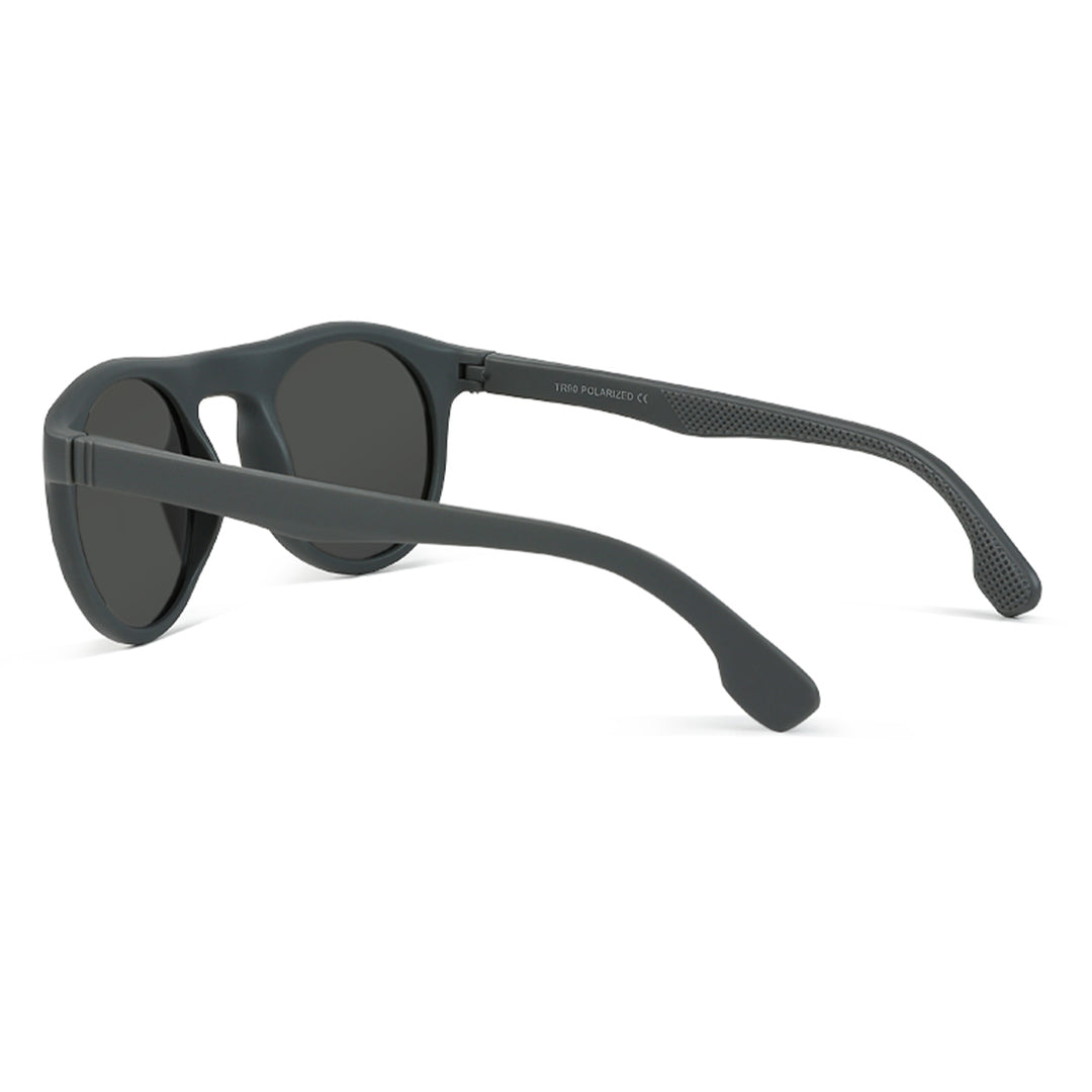 Round Flat Sunglasses