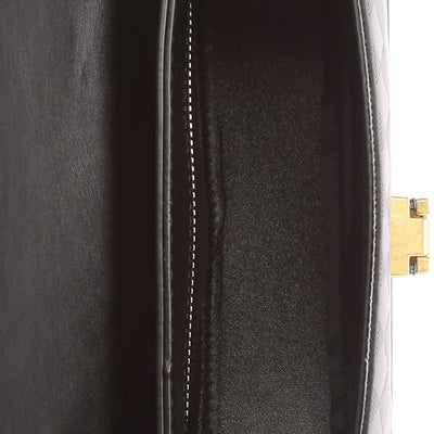 faux leather sling bag#color_black