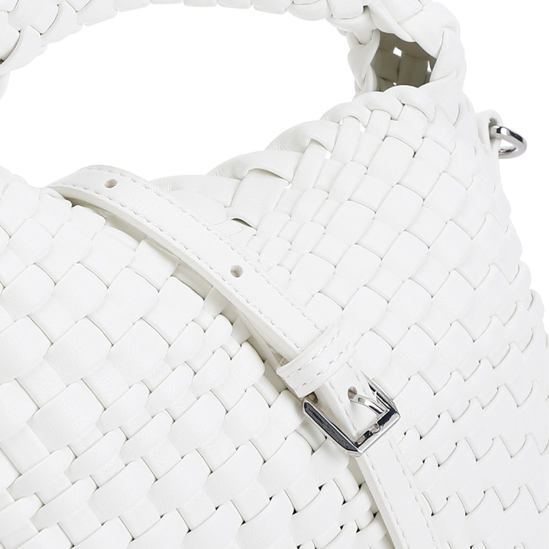 mini woven handbag#color_white