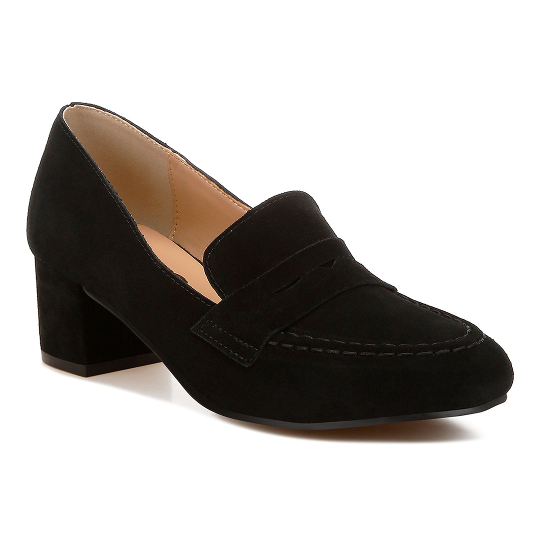 block heel suede loafers
#color_black