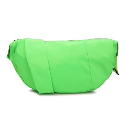 nylon hobo bag with adjustable straps#color_green