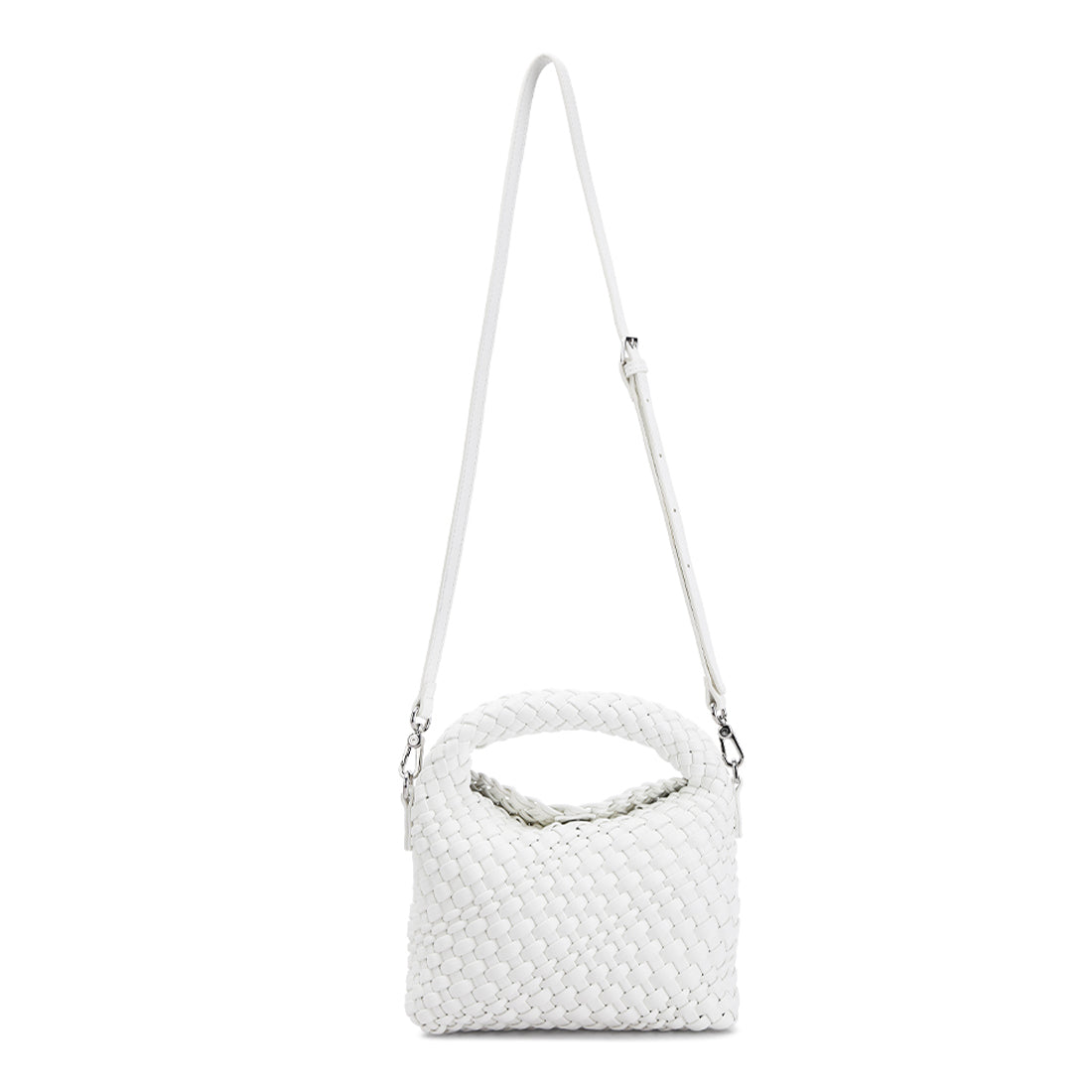 mini woven handbag#color_white