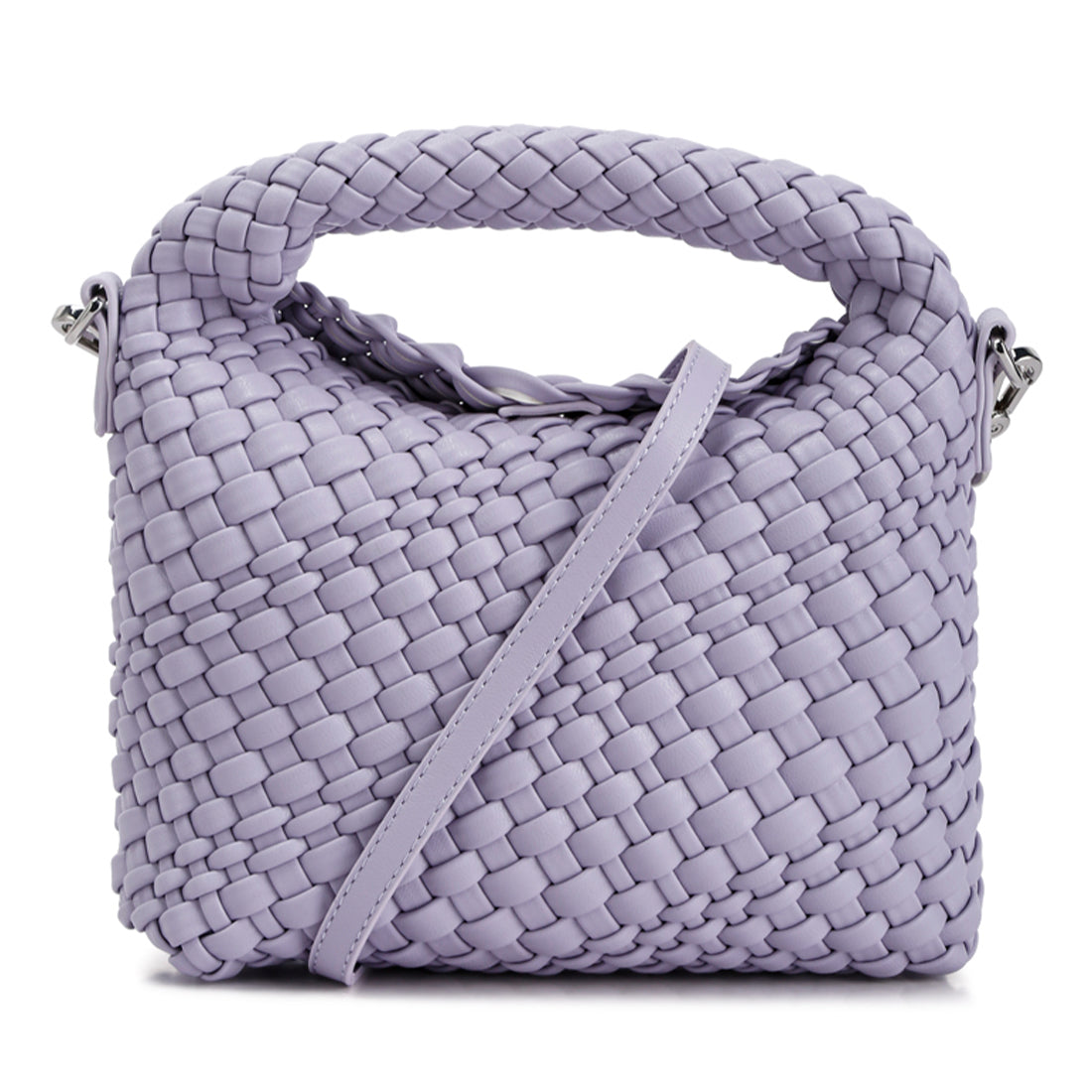 mini woven handbag#color_purple