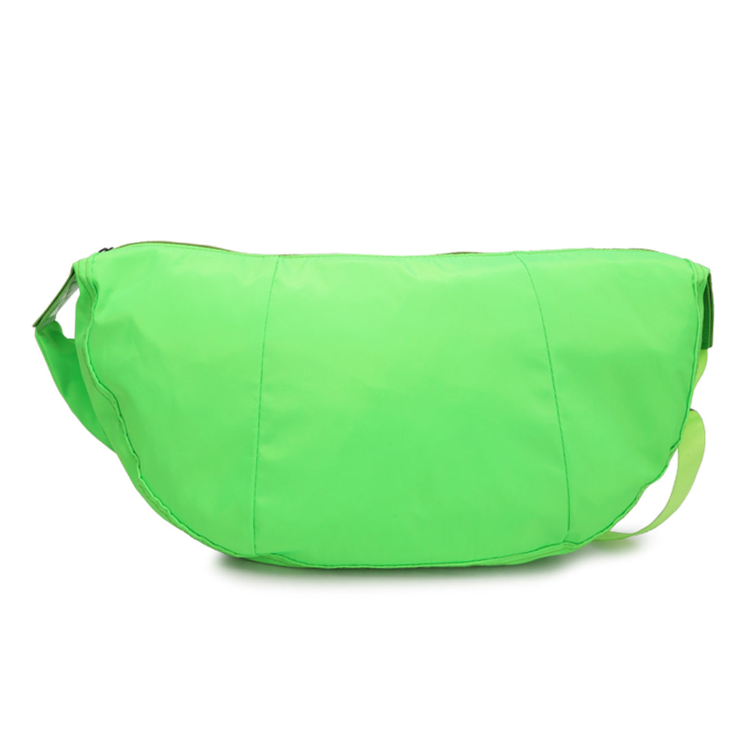 nylon hobo bag with adjustable straps#color_green