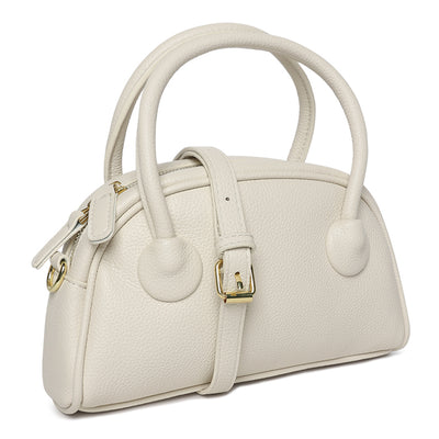 half moon handbag#color_off-white