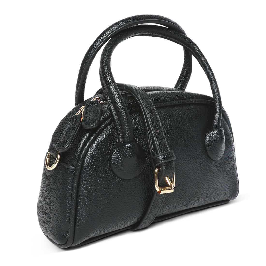 half moon handbag#color_black