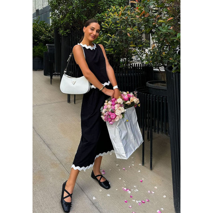 recycled faux leather ballet flats#color_black