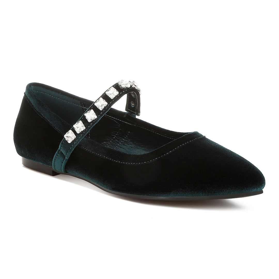 velvet mary jane ballerinas
#color_green