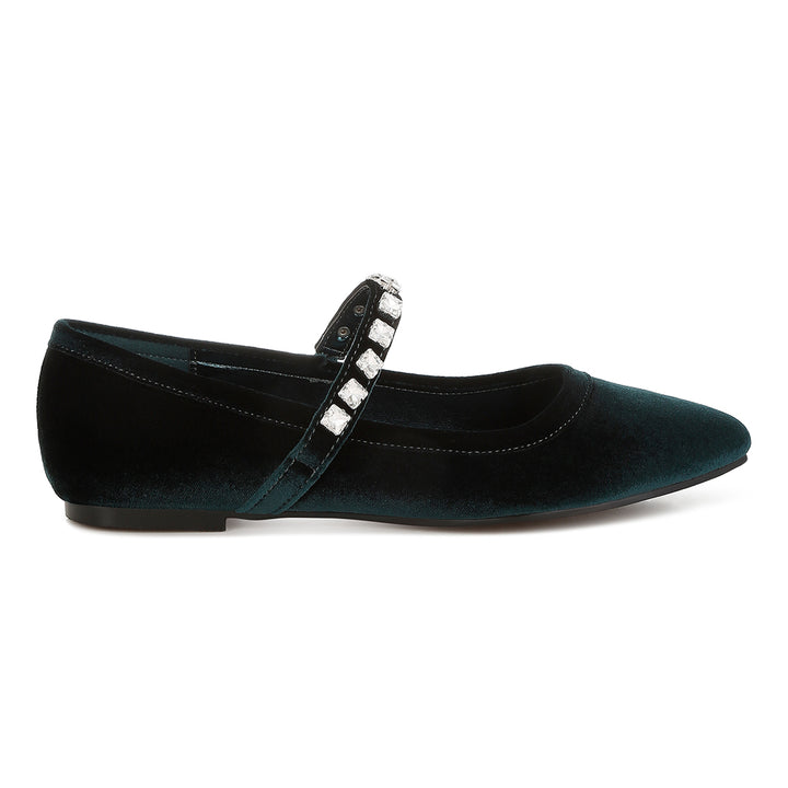 velvet mary jane ballerinas
#color_green