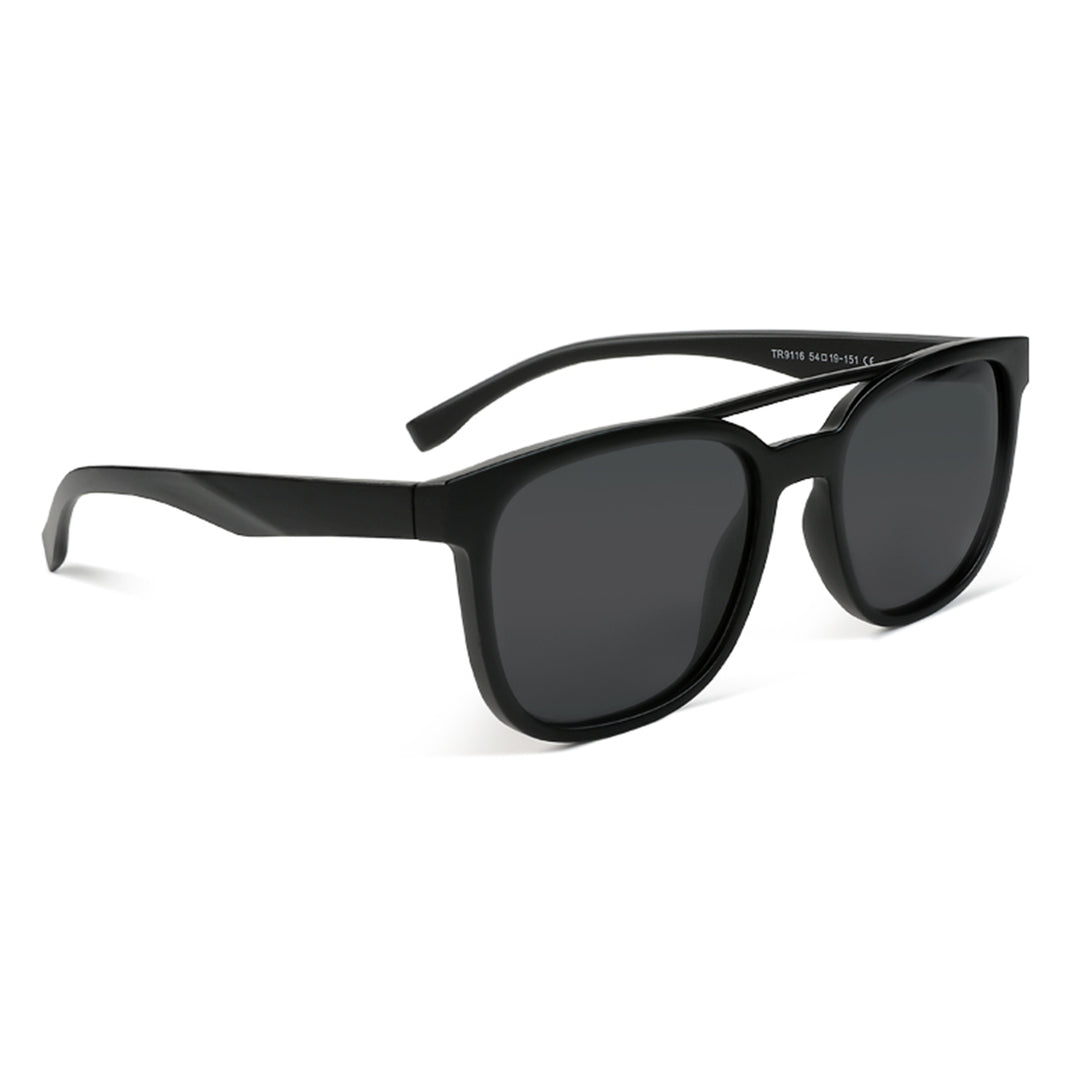 top bar detail wayfarer sunglasses#color_black-matte