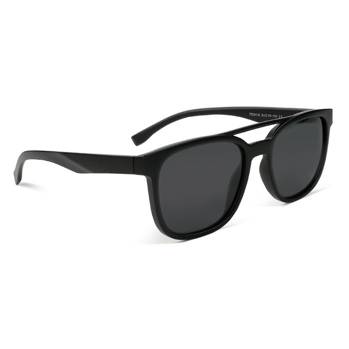 top bar detail wayfarer sunglasses#color_black-matte