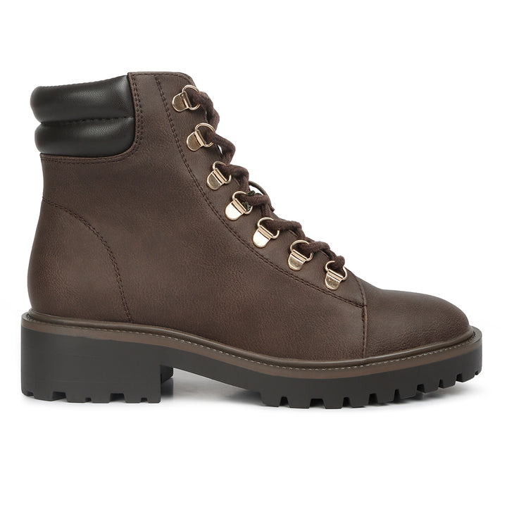 women smooth lace-up boots#color_chocolate