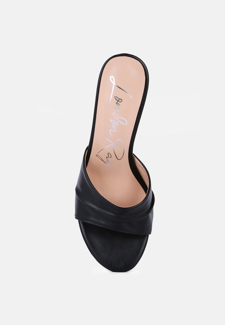 women high heeled sandals#color_black