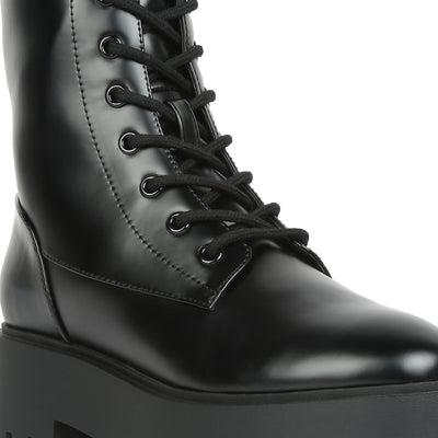 ankle biker boots#color_black