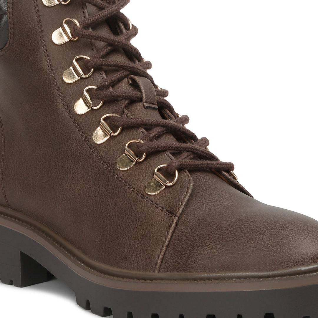 women smooth lace-up boots#color_chocolate