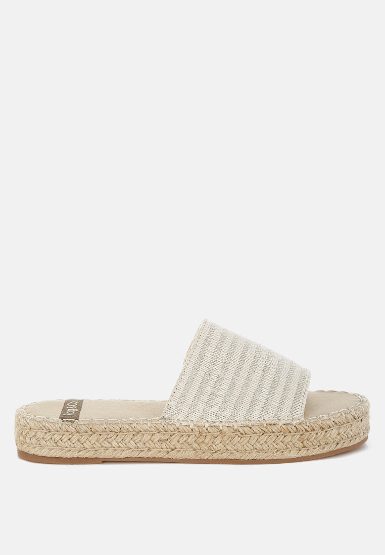 Women Canvas Espadrille Flatforms
