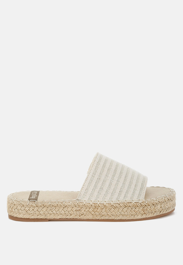 Women Canvas Espadrille Flatforms