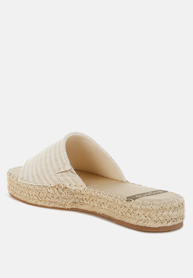Women Canvas Espadrille Flatforms