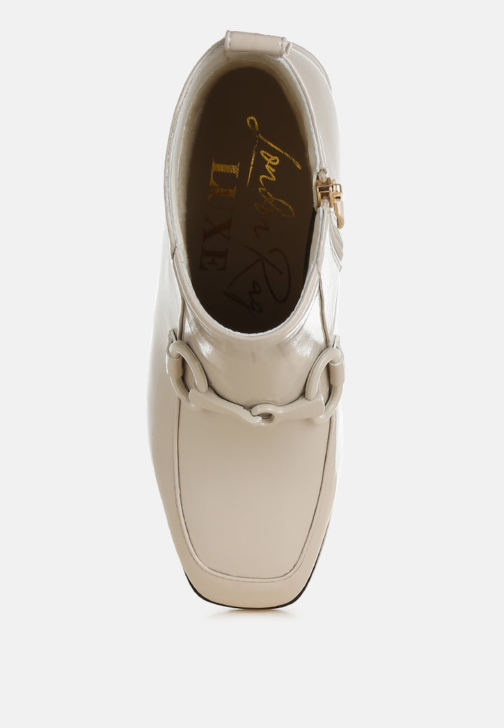 textured block heel ankle boots#colour_beige