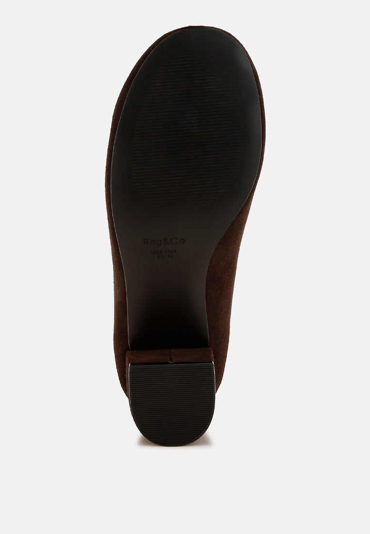 women suede tassel loafers#color_brown