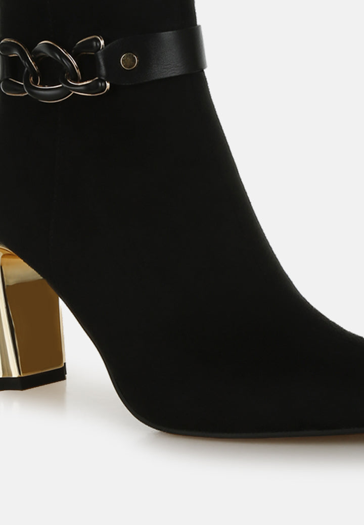 chain belt detail ankle boots#colour_beige