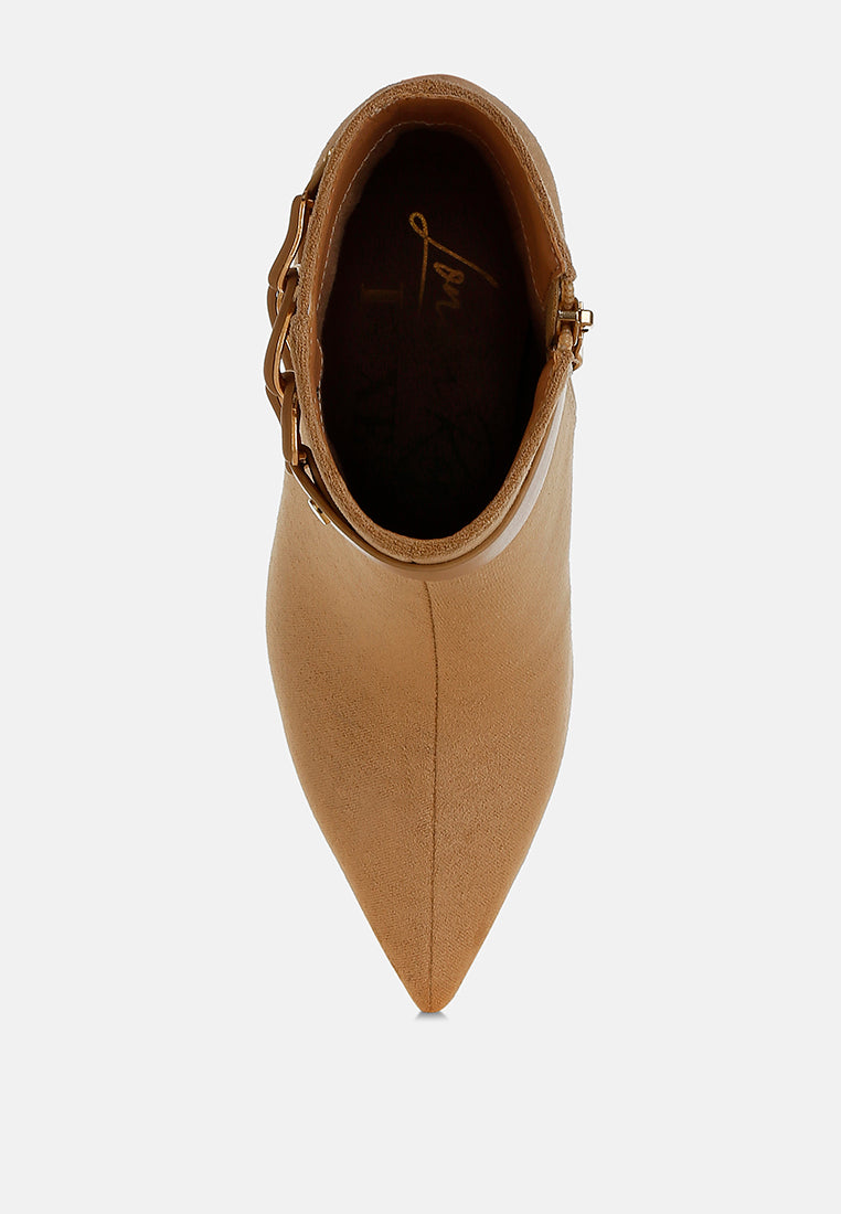 chain belt detail ankle boots#colour_beige