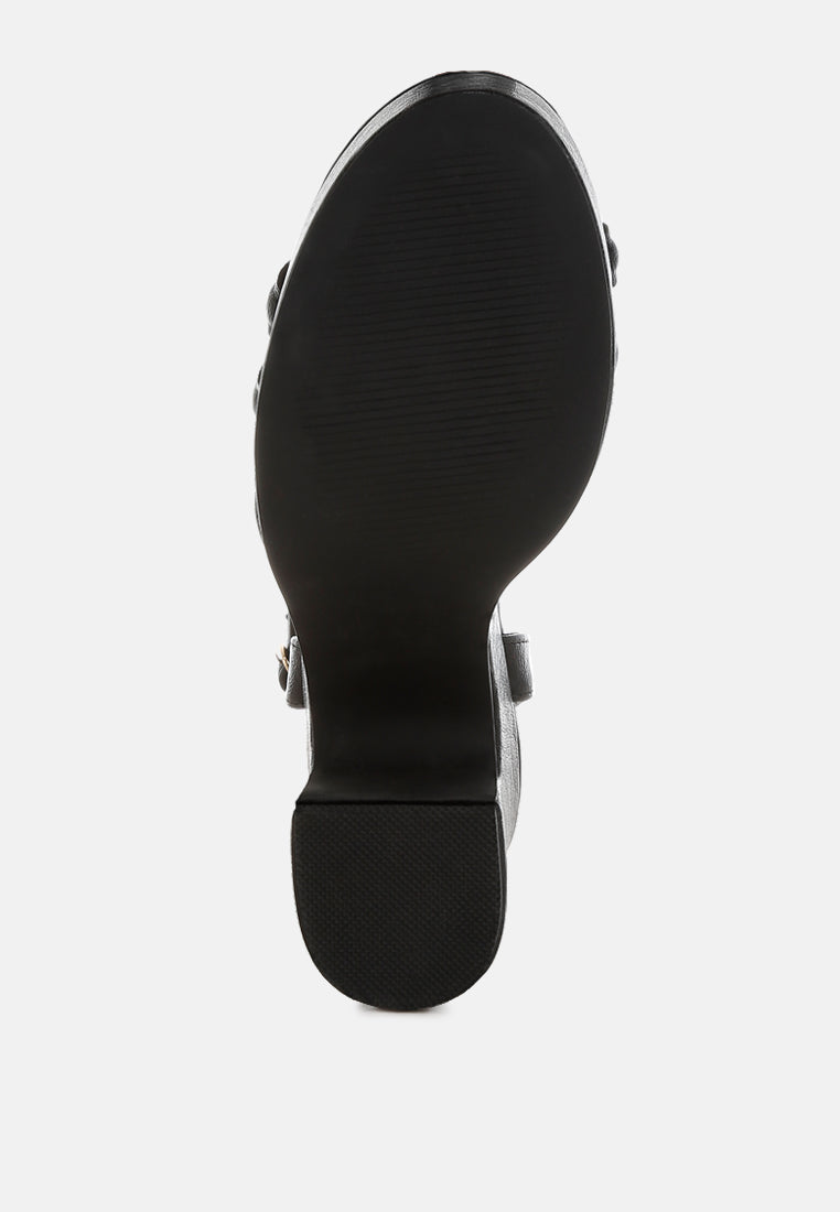 athla strappy high platform sandals by rag#color_black