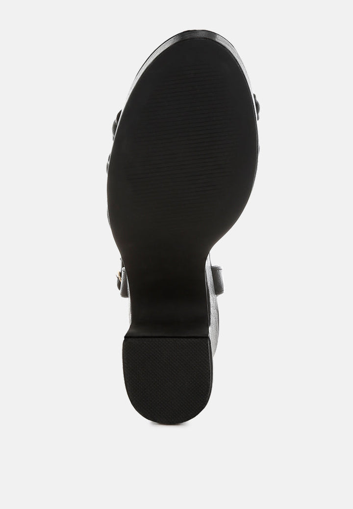 athla strappy high platform sandals by rag#color_black