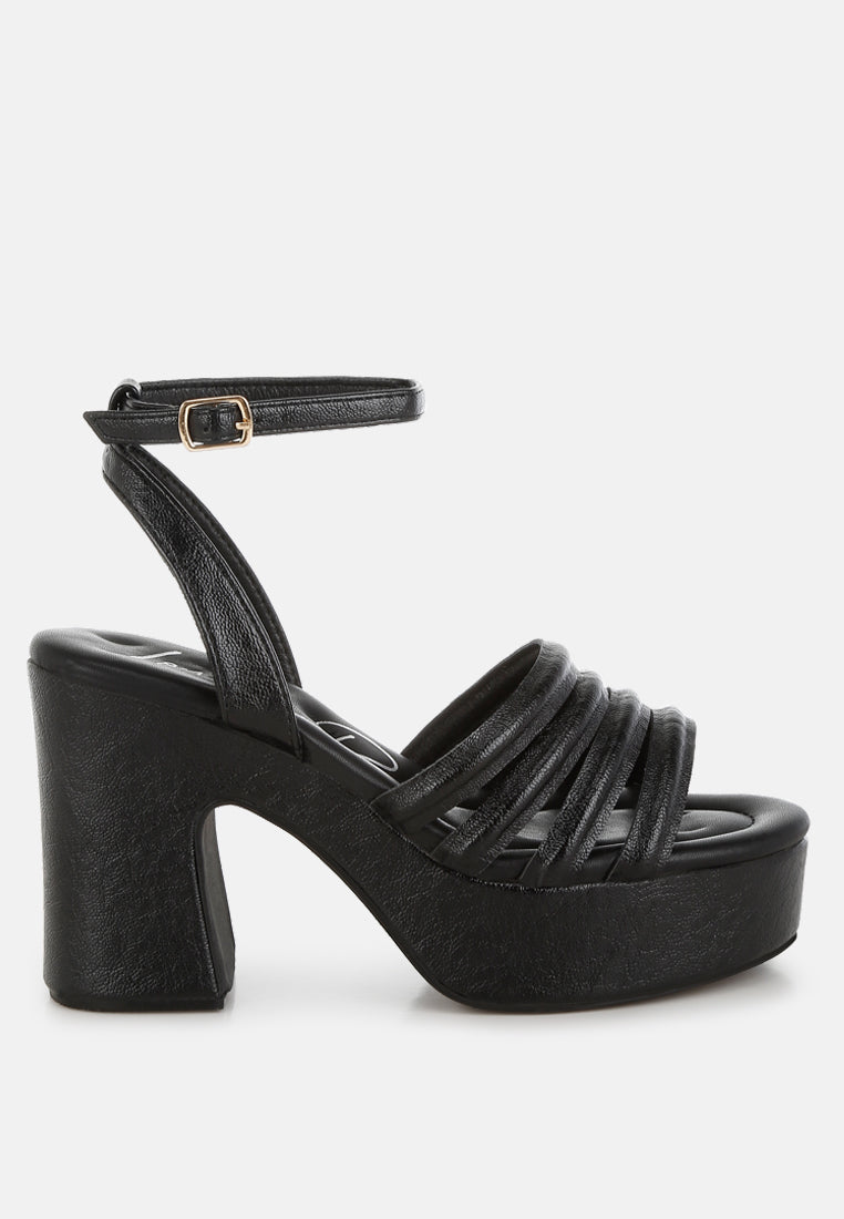 athla strappy high platform sandals by rag#color_black