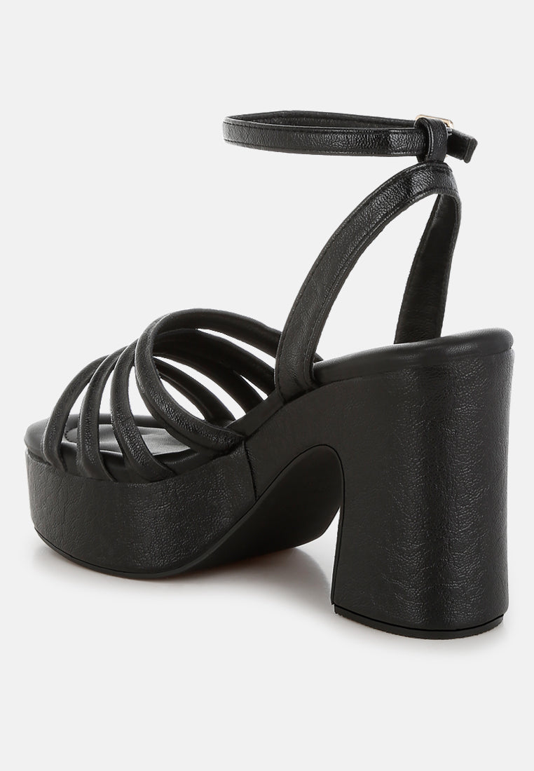 athla strappy high platform sandals by rag#color_black