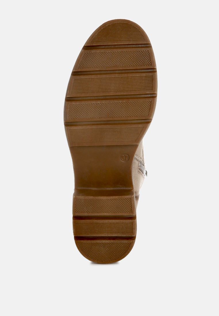 women lace up high ankle boots#color_taupe