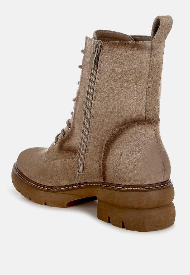 women lace up high ankle boots#color_taupe