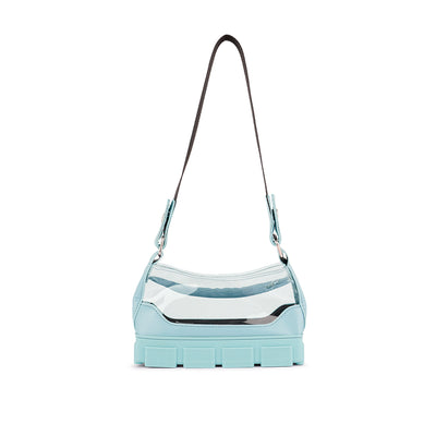 Blue Clear Utility Handbag