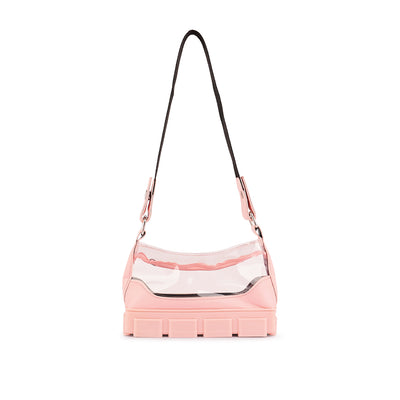 Pink Clear Utility Handbag