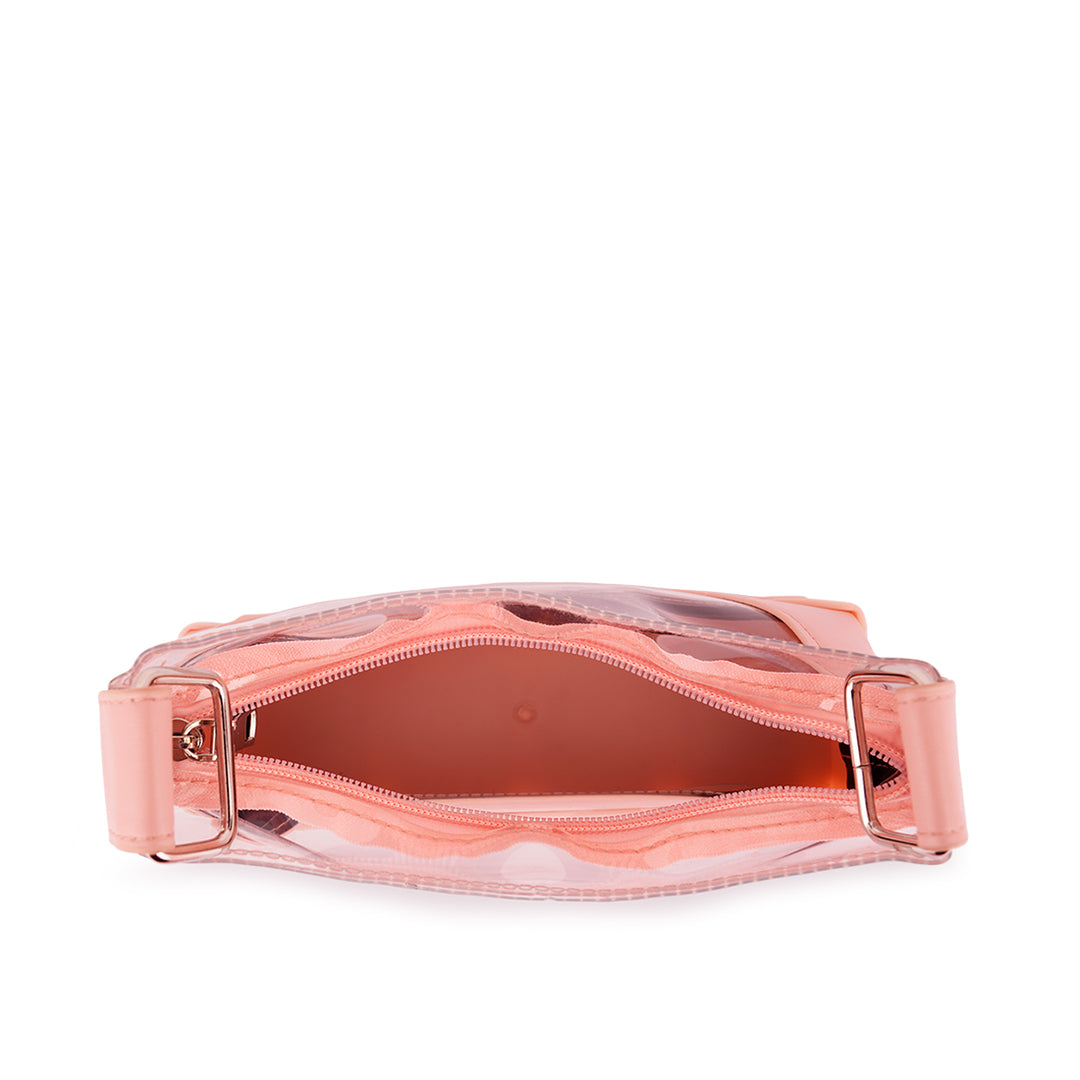 Pink Clear Utility Handbag