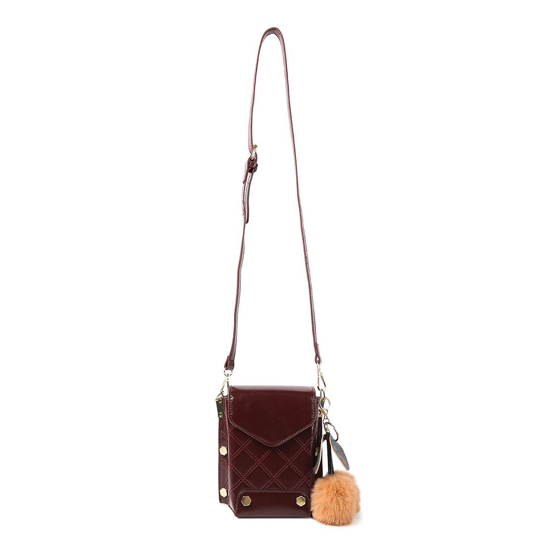 mini sling bag#color_burgundy