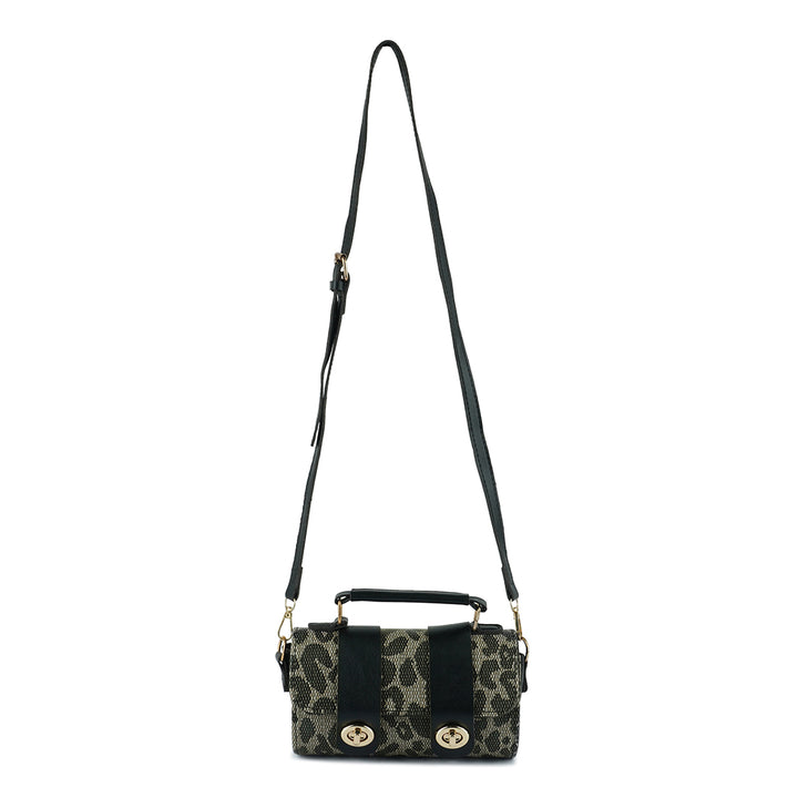 printed sling bag#color_black